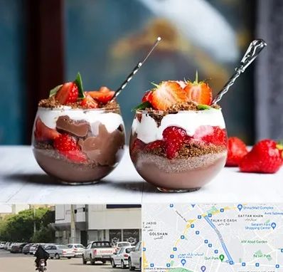 دسر فروشی در قدوسی شرقی شیراز