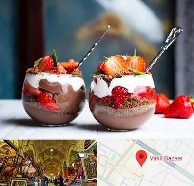 دسر فروشی در بازار وکیل شیراز