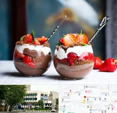 دسر فروشی در طالقانی 