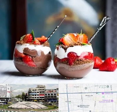 دسر فروشی در مرکز تهران