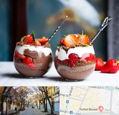 دسر فروشی در تربیت تبریز