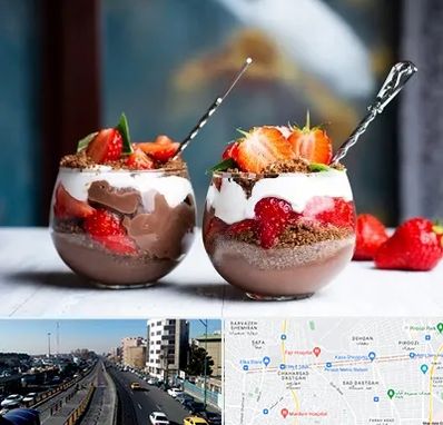 دسر فروشی در پیروزی 