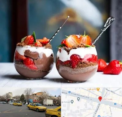 دسر فروشی در شهناز تبریز