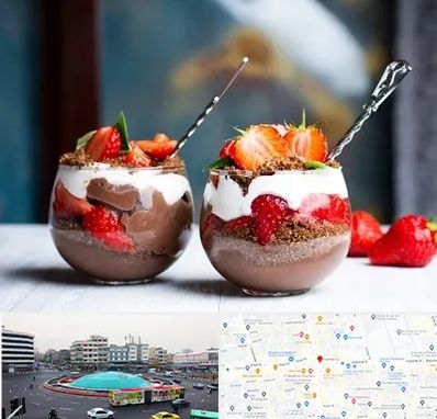 دسر فروشی در میدان انقلاب 