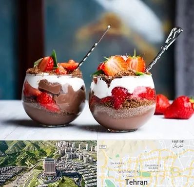 دسر فروشی در شمال تهران 