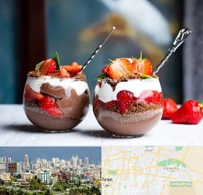 دسر فروشی در شرق تهران 