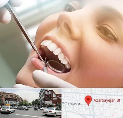 دندانپزشکی زیبایی در خیابان آذربایجان