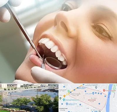 دندانپزشکی زیبایی در گلستان اهواز