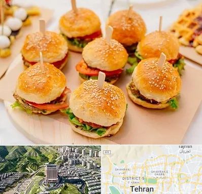 فینگر فود در شمال تهران 