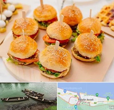 فینگر فود در بندر انزلی