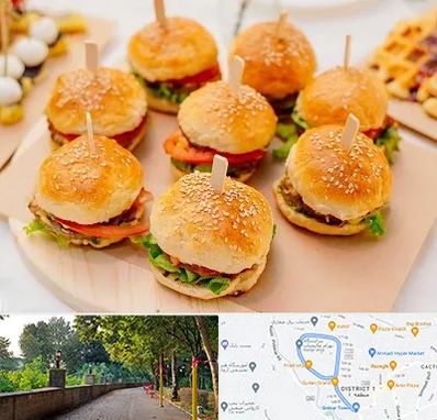 فینگر فود در فلکه گاز رشت