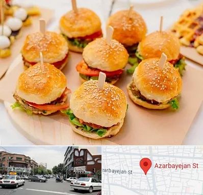 فینگر فود در خیابان آذربایجان