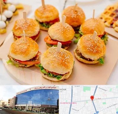 فینگر فود در نصف راه تبریز