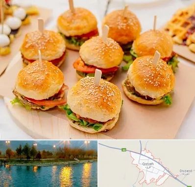 فینگر فود در قروه