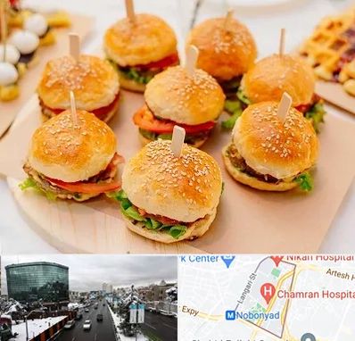 فینگر فود در اقدسیه 