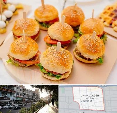 فینگر فود در خیابان جمالزاده