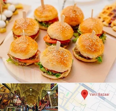 فینگر فود در بازار وکیل شیراز