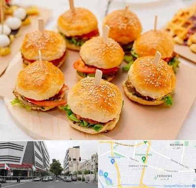 فینگر فود در بلوار فردوس 