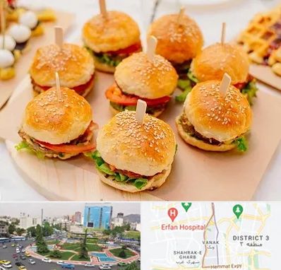 فینگر فود در ونک 