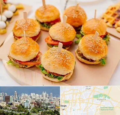 فینگر فود در شرق تهران 