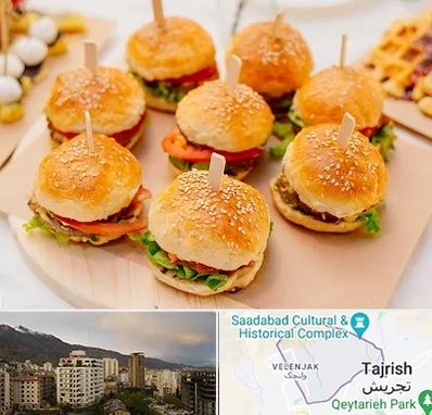 فینگر فود در زعفرانیه 