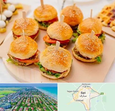 فینگر فود در ساری