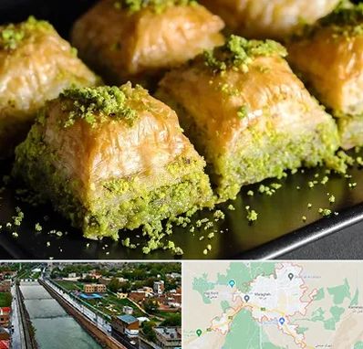 باقلوا ترکی در مراغه