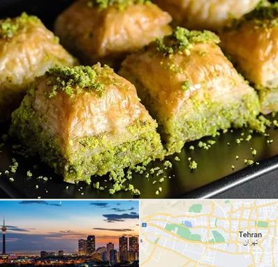 باقلوا ترکی در غرب تهران 