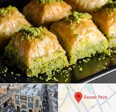 باقلوا ترکی در بازار رضا مشهد