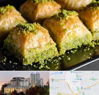 باقلوا ترکی در فرشته 