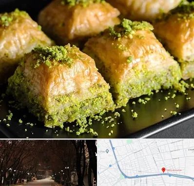 باقلوا ترکی در ابوریحان تبریز