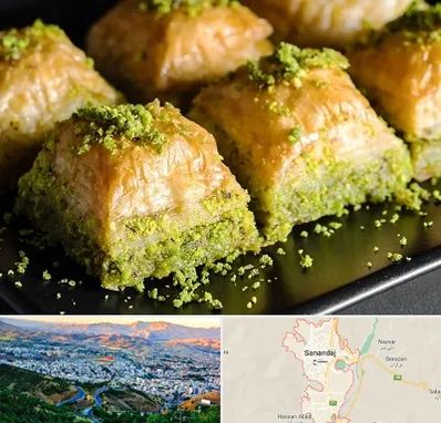 باقلوا ترکی در سنندج