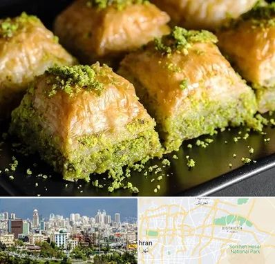 باقلوا ترکی در شرق تهران 