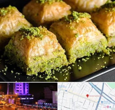 باقلوا ترکی در آبرسان تبریز