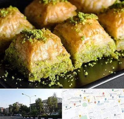 باقلوا ترکی در میدان کاج 