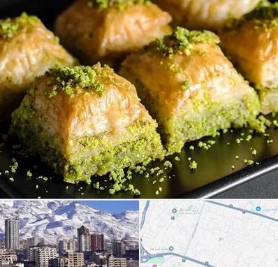 باقلوا ترکی در ازگل