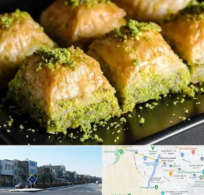 باقلوا ترکی در شریعتی مشهد