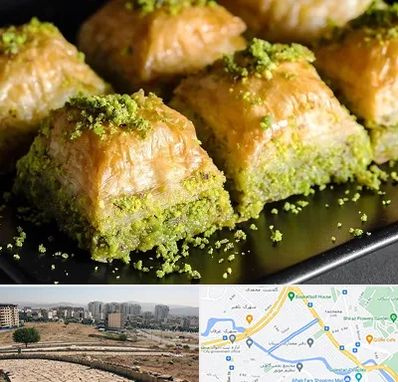 باقلوا ترکی در کوی وحدت شیراز