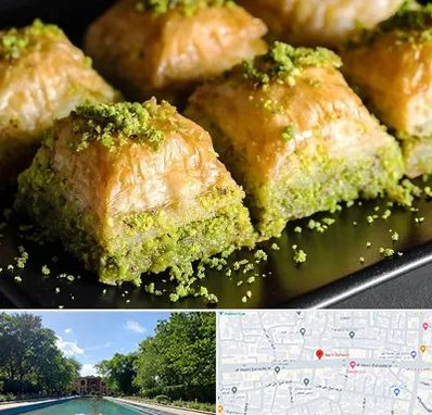 باقلوا ترکی در هشت بهشت اصفهان