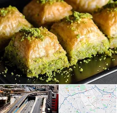 باقلوا ترکی در ستارخان شیراز