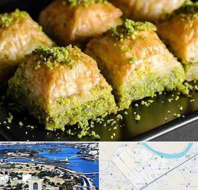 باقلوا ترکی در کوروش اهواز