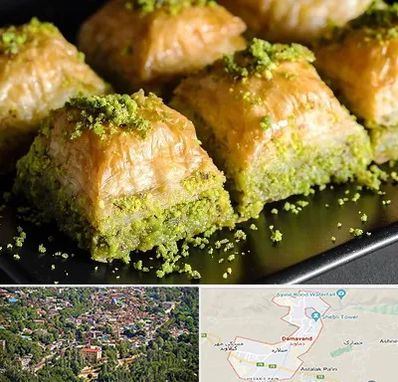 باقلوا ترکی در دماوند