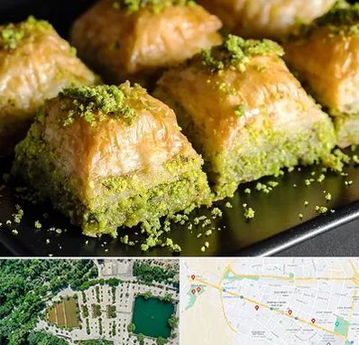 باقلوا ترکی در وکیل آباد مشهد 