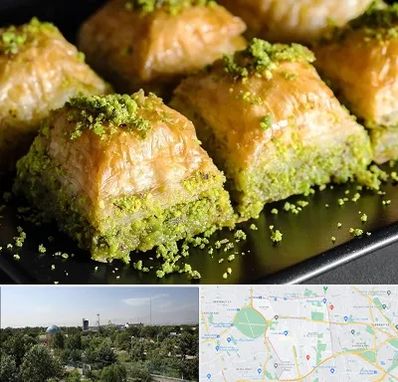 باقلوا ترکی در منطقه 16 تهران 