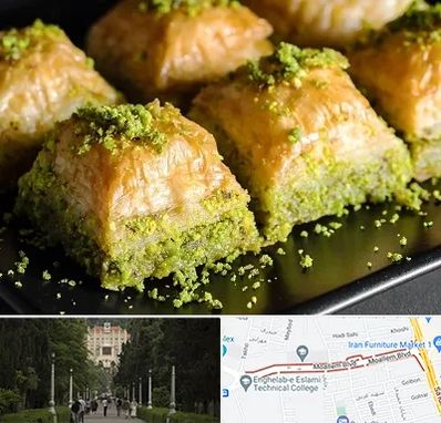 باقلوا ترکی در بلوار معلم رشت 