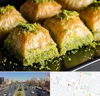 باقلوا ترکی در بلوار معلم مشهد 