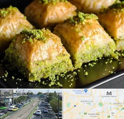 باقلوا ترکی در جنوب تهران 