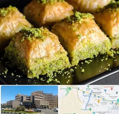 باقلوا ترکی در صیاد شیرازی مشهد