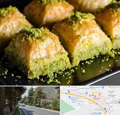 باقلوا ترکی در مهرویلا کرج