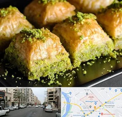 باقلوا ترکی در زیتون کارمندی اهواز